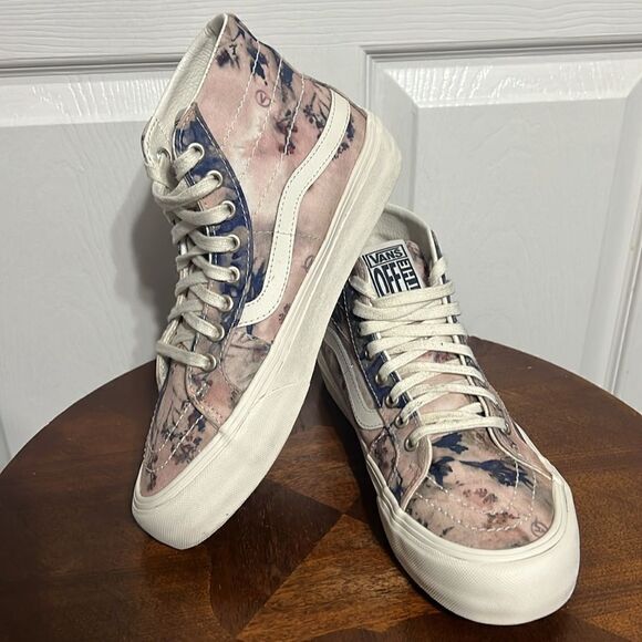 🔥🔥 VANS Floral Dye Sk8-Hi 38 Decon Multi/Marshmallow Women’s Sz 8.5 - PERFECT - Picture 6 of 13